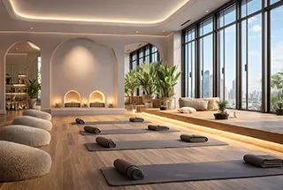 Yoga/Meditation Zone at Sheth One Marina